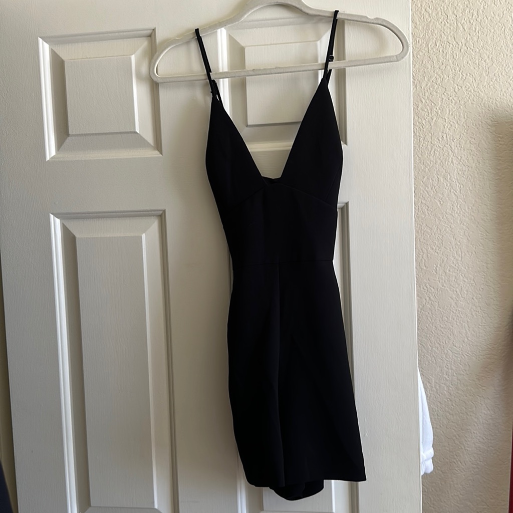 Bcbg Black Romper Size 4
